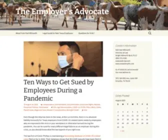 Theemployersadvocate.com(The Employer's Advocate) Screenshot