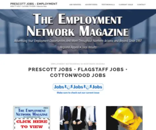 Theemploymentnetwork.net(Prescott Jobs) Screenshot