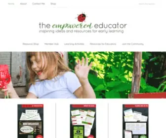 Theempowerededucatoronline.com(Early Education) Screenshot