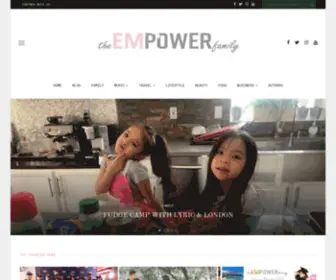 Theempowerfamily.com(The EMpower Family) Screenshot