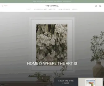 Theemra.com.au(The Home of Australian Wall Prints) Screenshot