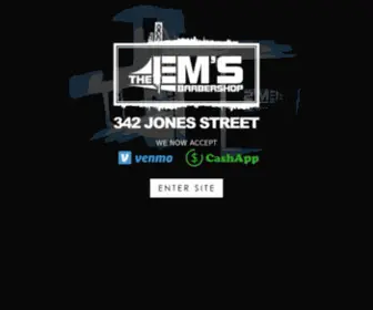 Theemsbarbershop.com(The) Screenshot