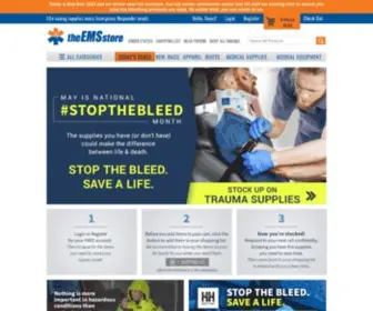Theemsstore.com(Medical supplies and products from top manufacturers for EMS providers) Screenshot
