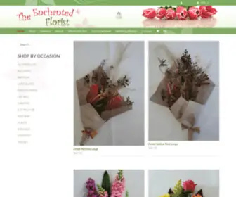 Theenchantedflorist.com.au(The Enchanted Florist) Screenshot