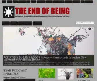 Theendofbeing.com(Reports and Communiques) Screenshot