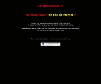 Theendofinternet.com(TheEndOfInternet) Screenshot