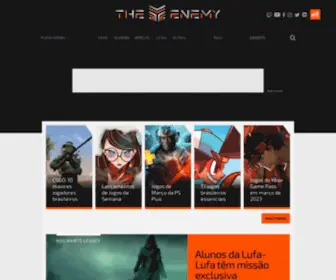 Theenemy.com.br(The Enemy) Screenshot