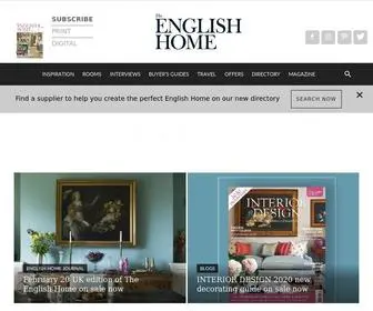 Theenglishhome.co.uk(The English Home) Screenshot