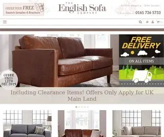 Theenglishsofacompany.co.uk(The English Sofa Company) Screenshot