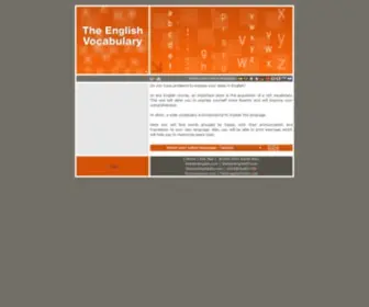 Theenglishvocabulary.com(English) Screenshot