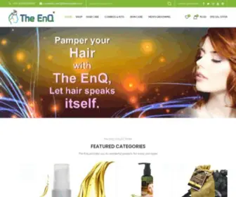 Theenqindia.com(The EnQ India) Screenshot