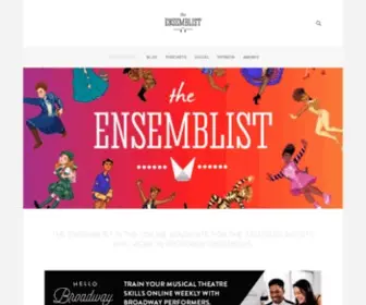 Theensemblist.com(15 Best Music Schools in the US) Screenshot