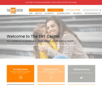 Theentcenterpa.com(The ENT Center) Screenshot