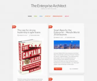 Theenterprisearchitect.eu(The Enterprise Architect) Screenshot