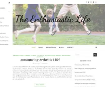 Theenthusiasticlife.com(The Enthusiastic Life) Screenshot