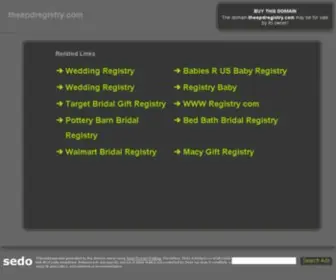 Theepdregistry.com(The EPD Registry) Screenshot