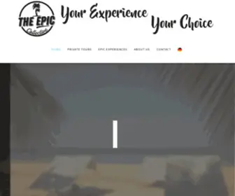 Theepiccollective.com(Private Tours in Jamaica in custom built 4x4 Jeeps) Screenshot