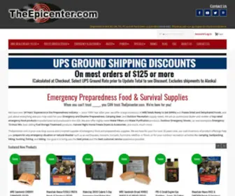 Theepicenter.com(Emergency Preparedness Food & Survival Supplies) Screenshot