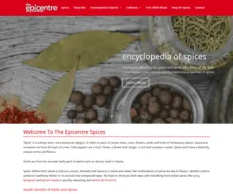 Theepicentre.com(The Epicentre Herbs and Spices) Screenshot