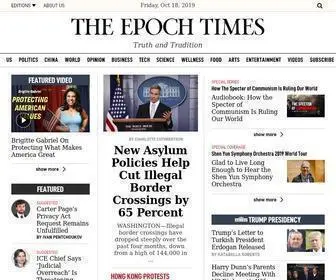 Theepochtimes.com(The Epoch Times) Screenshot