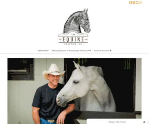 Theequinepractice.com(The Equine Practice) Screenshot