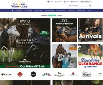 Theequinewarehouse.ie(The Equine Warehouse) Screenshot