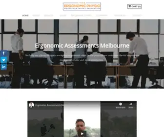 TheergonomicPhysio.com.au(Ergonomic Assessments in Melbourne) Screenshot