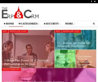 Theerpncrm.com(WordPress) Screenshot