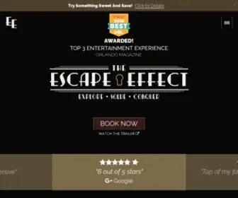 Theescapeeffect.com(The Escape Effect) Screenshot
