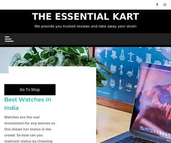 Theessentialkart.com(THE ESSENTIAL KART) Screenshot