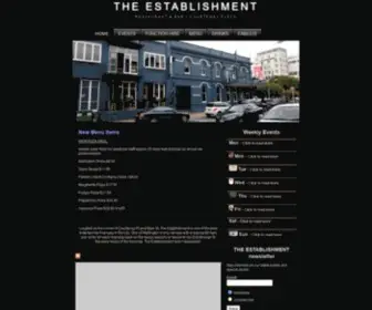 Theestablishment.co.nz(THE ESTABLISHMENT) Screenshot