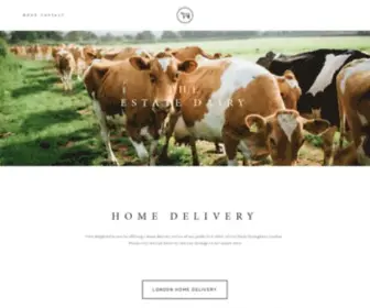 Theestatedairy.com(The Estate Dairy) Screenshot