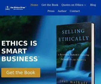 Theethicsgiver.com(Joel Malkoff) Screenshot