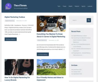 Theethrem.com(The eThrem) Screenshot