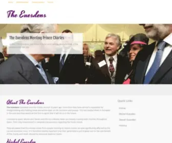 Theeuesdens.com(About The Euesdens) Screenshot