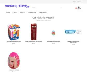 Theeurostore24.com(Theeurostore 24) Screenshot