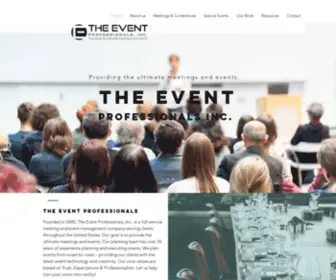 Theeventpros.net(DC & Atlanta Meeting Planner) Screenshot