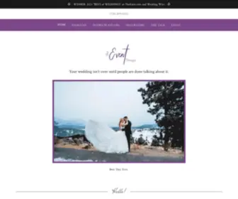 Theeventtroupe.com(Home & Contact) Screenshot
