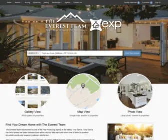 Theeverestteam.com(AZ Homes for Sale by The Everest Team) Screenshot
