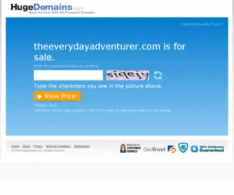 Theeverydayadventurer.com(Theeverydayadventurer) Screenshot
