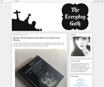 Theeverydaygoth.com(The Everyday Goth) Screenshot