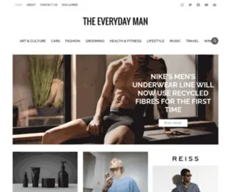 Theeverydayman.co.uk(UK Men's lifestyle blog) Screenshot