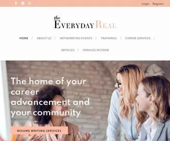 Theeverydayreal.com(Our mission) Screenshot