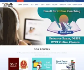 TheexamGuru.com(The Exam Guru) Screenshot