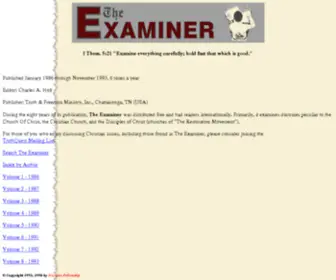 Theexaminer.org(The Examiner) Screenshot