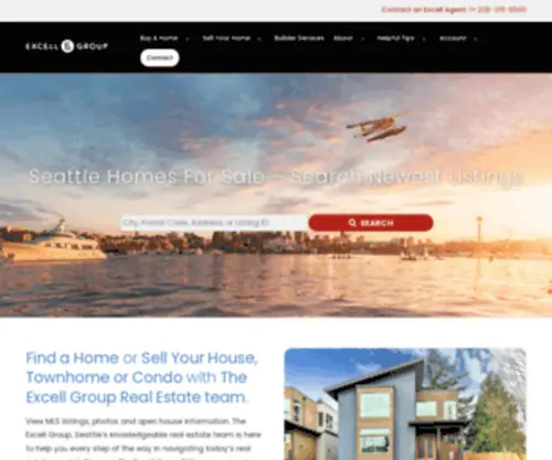 Theexcellgroup.com(Excell Group Real Estate) Screenshot