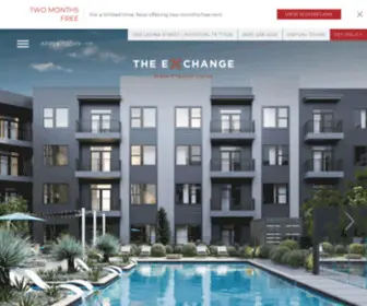 Theexchangehouston.com(The Exchange) Screenshot