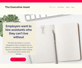 Theexecutiveasset.com(The Executive Asset) Screenshot