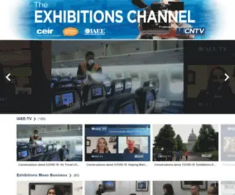 Theexhibitionschannel.com(The Exhibitions Channel) Screenshot