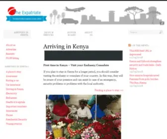 Theexpatriate.org(Trusted by expats in Kenya since 2001) Screenshot